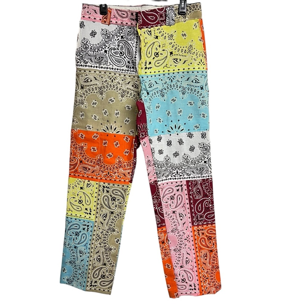 Mens Miyagihidetaka X Dickies Bandana D‎ Pants Jeans 34 X 32